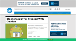 Desktop Screenshot of etf.com