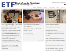 Tablet Screenshot of etf.nu