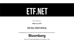 Desktop Screenshot of etf.net