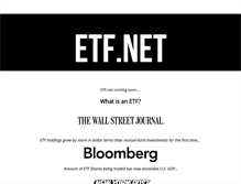 Tablet Screenshot of etf.net