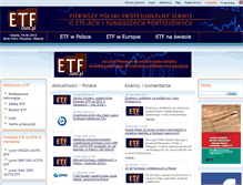 Tablet Screenshot of etf.com.pl